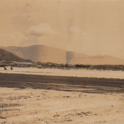 Airforce Mustang on Old Strip Bofu Japan