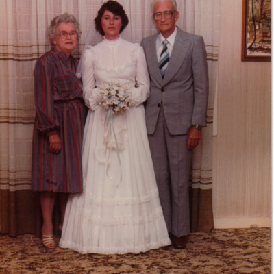 Anne & George Mein with Joan the Bride