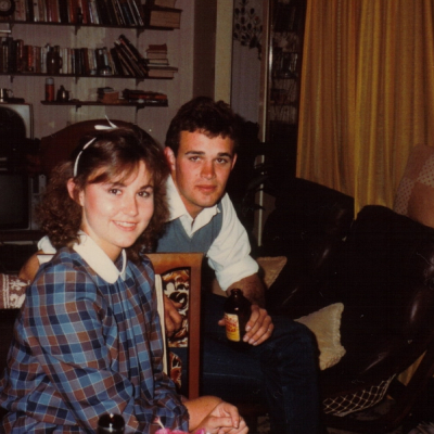 Brenda and Stewart 4th August 1983