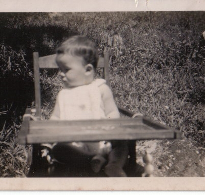 David in High Chair