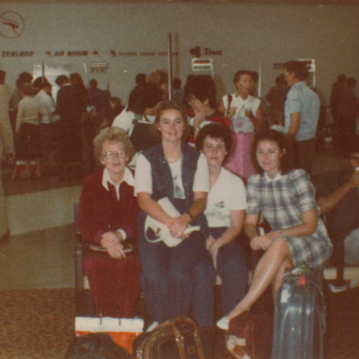 EV Marg Joan Brenda Brisbane Airport 1983