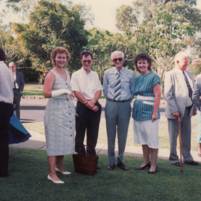 George Mein Joan Keith Brenda D&L Wedding 14 Jan 1989