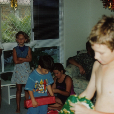 Handing Out Presents XMas 1995 2