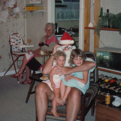 Keith Anne Mein Katie Jessie XMas 1988