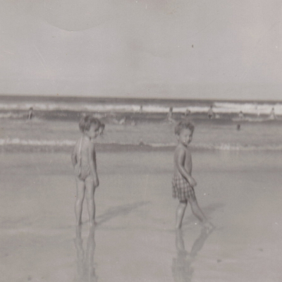 Marg and Paul at the Beach 2