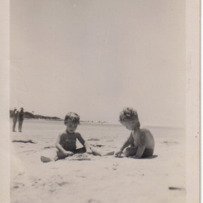 Marg and Paul at the Beach