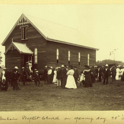 Opening Day Blenheim Baptist Church